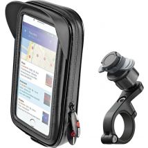 Lampa  Optiline waterdichte telefoonhoes motor  Zwart