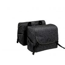 New Looxs  Dubbele Fietstas Mondi Joy 38 Liter  Zwart