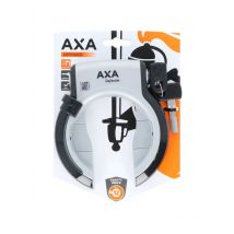 Axa  ringslot Defender zilver/zwart  Zwart