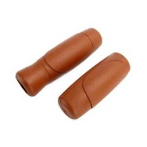 Herrmans  handvatten Cut 93 90/120mm bruin  Bruin