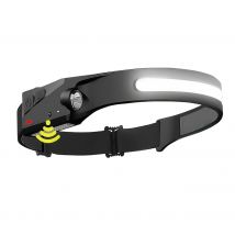 Nexxt  Handy Brite LED Hoofdlamp  Oplaadbaar  Zwart