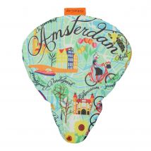 Bikecap  saddle cover Get Lost Amsterdam  Meerkleurig