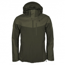 Pinewood  Finnveden Hybrid Outdoorjas Heren  Olijf Groen