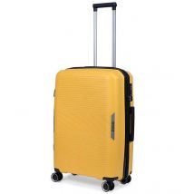 Travelz  Swinger Koffer met Expander 67cm  Geel