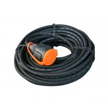 Relectric  Verlengkabel neopreen 20m  Zwart