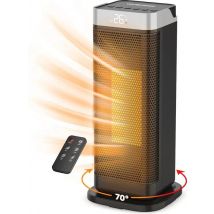 Vulpes Goods   Elektrische Kachel  2000W  Zwart