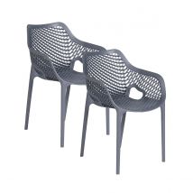 Garden Impressions Air XL 2 st Tuinstoel   Gray