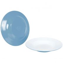 Bo-camp  Diepbord Two-Tone Melamine 4 Stuks  Blauw