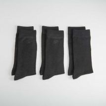 Calcetines vestir negros x3 MKL - Color: NEGRO