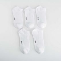 Pack calcetines básicos MKL x5 - Color: BLANCO