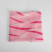 Bufanda bicolor rosa mujer - Color: ROSA
