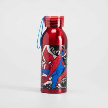 Botella aluminio SPIDERMAN - Color: ROJO