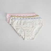 Pack de 3x braguitas con corazones niña - Color: ROSA