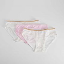 Pack 3 braguitas con coronas rosa MERKAL - Color: ROSA