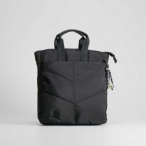 Mochila de nylon acolchados de NYC - Color: NEGRO