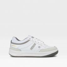 Zapatilla blanca de piel PAREDES