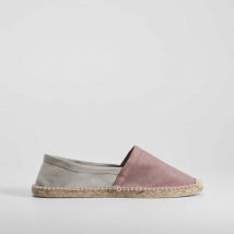 Alpargata bicolor morada COCONUT