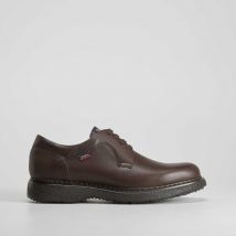 Zapato Blucher casual marrón piel CALLAGHAN