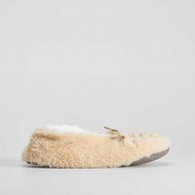 Slippers de mujer renos beige - Color: BEIGE