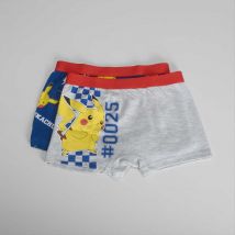 Pack de 2 boxers de POKÉMON - Color: AZUL