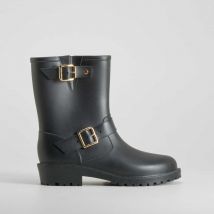 Botín de agua hebillas negro PICCOLA PIU