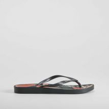 Chancla de dedo floral negra IPANEMA