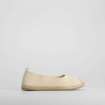 Bailarina de lona beige SENDA ROAD