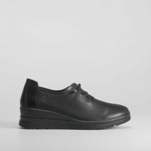Zapato Blucher con cuña media piel COMFEET