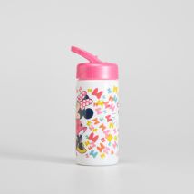 Botella plástico MINNIE 410ml - Color: ROSA