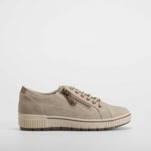 Blucher cremallera en beige SENDA ROAD en merkal.com