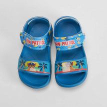 Sandalia de playa azul PATRULLA CANINA
