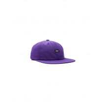 Obey Nylon Oxford 6 panel strapback hat - Orchid One Size