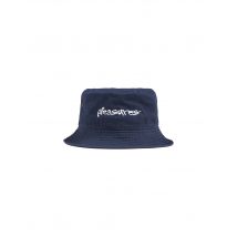 Pleasures Hide logo bucket hat - navy S/M