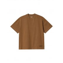 Carhartt Wip Link script t-shirt - Hamilton Brown/Black XL