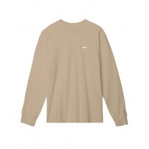 Obey Bold 3 heavyweight longsleeve boxy t-shirt manica lunga - irish cream XL
