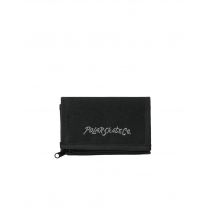 Polar Skate Co. Key Wallet Surf Logo portafogli con zip - black One Size