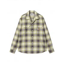 Carhartt Wip L/S Blanchard Shirt Camicia maniche lunghe - Blanchard Check/Arctic Lime XS
