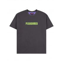 Pleasures Legal reversible heavy t-shirt maniche corte reversibile - Charcoal/purple M