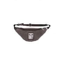 Obey Wasted hip bag II marsupio in canvas slavato - pigment black One Size