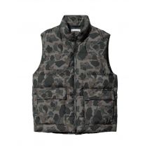 Carhartt Wip Springfield vest jacket piumino smanicato - Camo Duck Grey / Hamilton Brown S