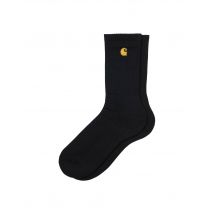 Carhartt Wip Chase socks calzini in spugna - black/gold One Size