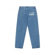 Arte Antwerp Bird denim pants jeans regolari con ricamo sulla tasca - light blue bleached 30 (44)