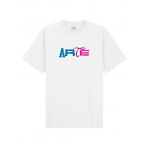Arte Antwerp Duo print logo t-shirt con grafica - white S