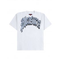 Pleasures Twitch waffle heavyweight t-shirt boxy fit - white L