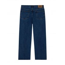 Obey Classic baggy denim pants jeans gamba larga - stone washed indigo 32 (46)