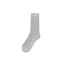 Arte Antwerp Line socks calzini in cotone - grey One Size