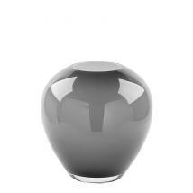 #marke Glasvase Vase Glas Dekovase Tischvase Losone grau opal