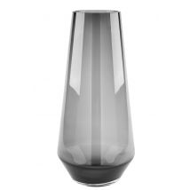 Vase Glas Grau Blumenvase Dekovase Tischvase LINEA von Fink Living 36 cm
