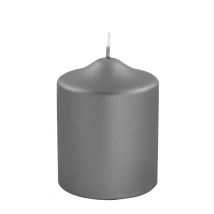 #marke Candle Stumpenkerzen Blockkerzen Dekokerzen Adventskerzen grau