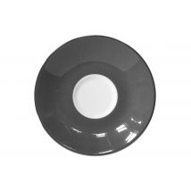 MOMENTS Unterteller mit Platinumauflage in grau